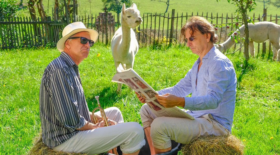 Huub Dutch Duo “Life is fine - when you're on Wäscheline!”