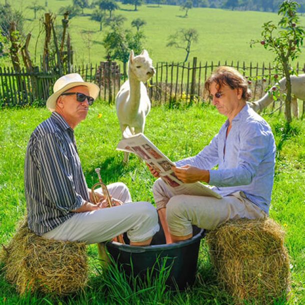 Huub Dutch Duo &ldquo;Life is fine - when you're on W&auml;scheline!&rdquo;