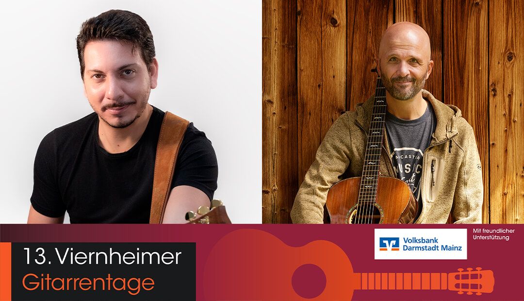 Doppelkonzert von Andrea Valeri und Martin Moro - 13. Viernheimer Gitarrentage
