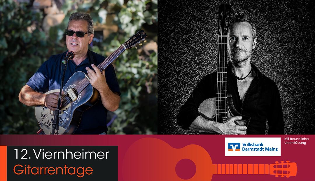Doppelkonzert von Biber Herrmann und Silvio Schneider  - 12. Viernheimer Gitarrentage
